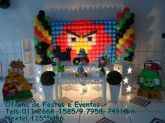 Decoração Angry Birds